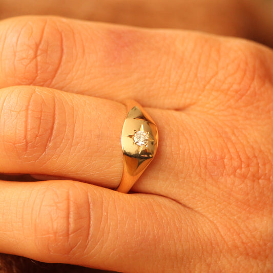 Chevalière ORIS Diamant