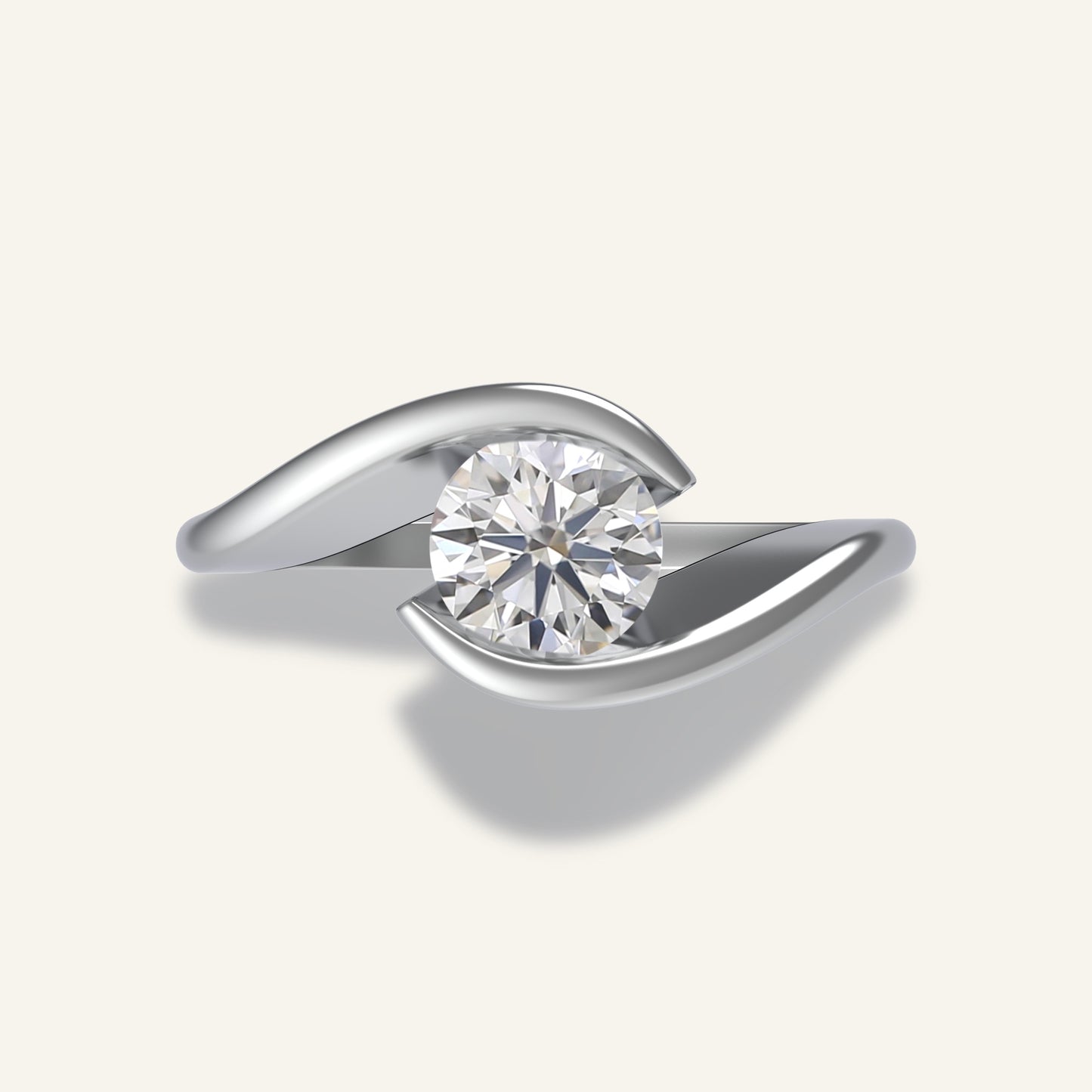 Solitaire SYRA Diamant 0,50 ct
