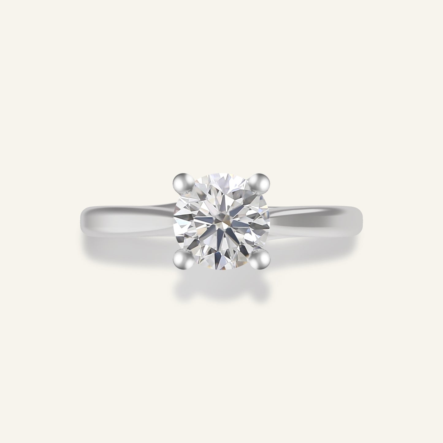 Solitaire LYRA Diamant 0,50 ct