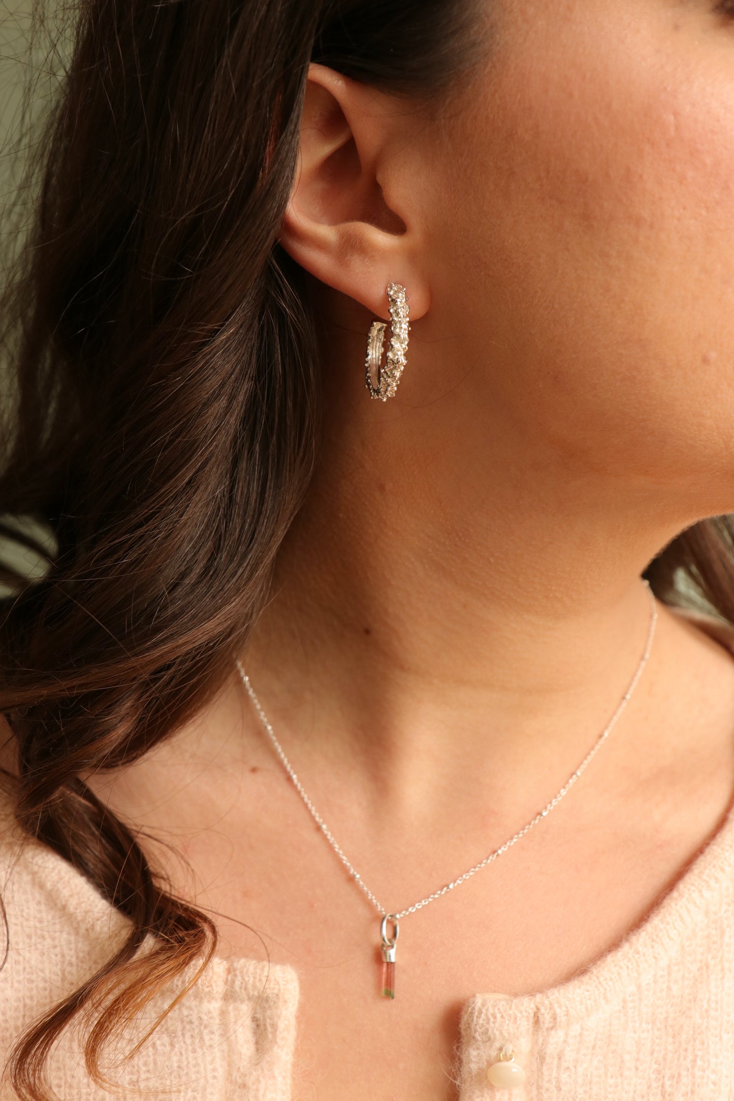 Collier Crystal - Tourmaline watermelon
