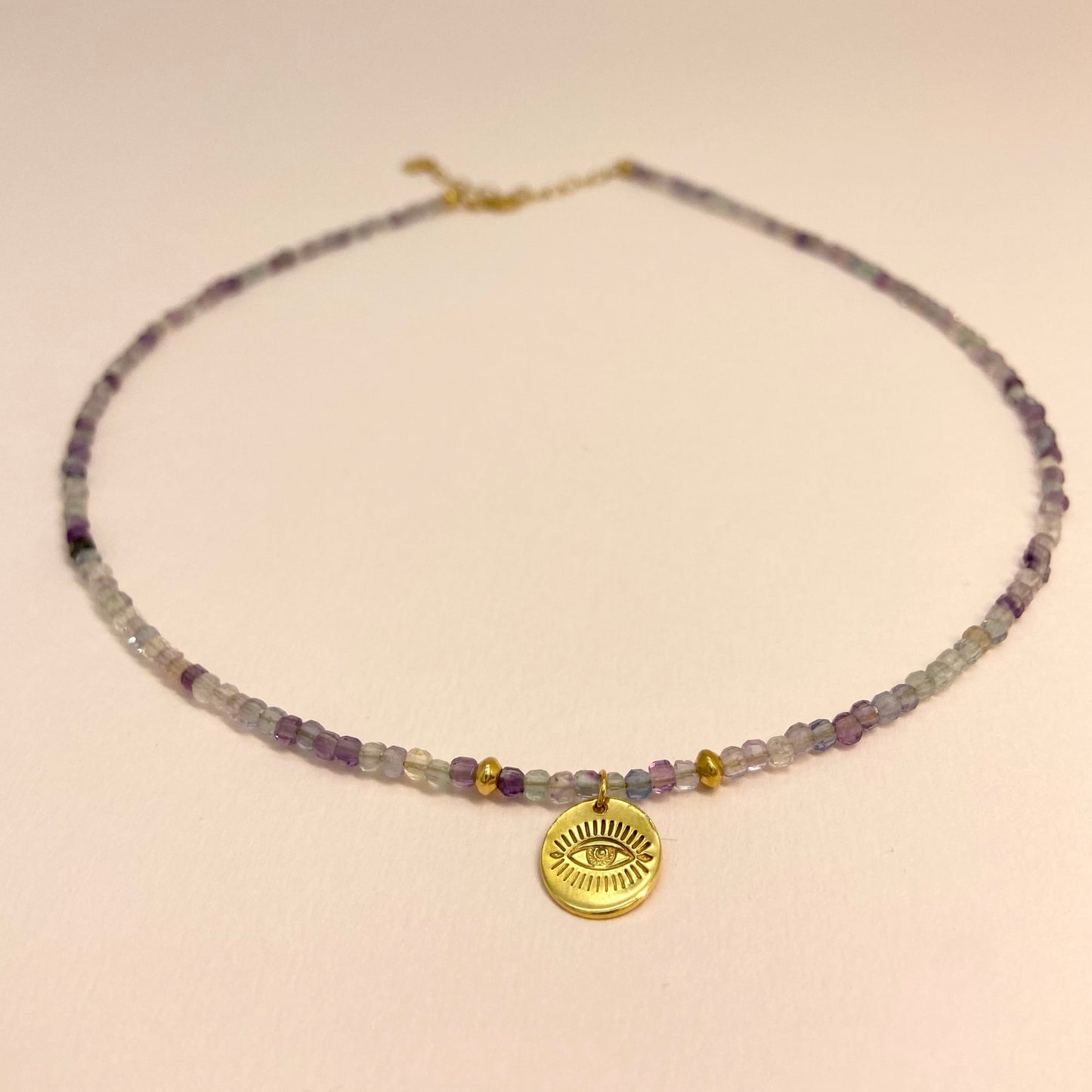 Collier EYE Fluorite