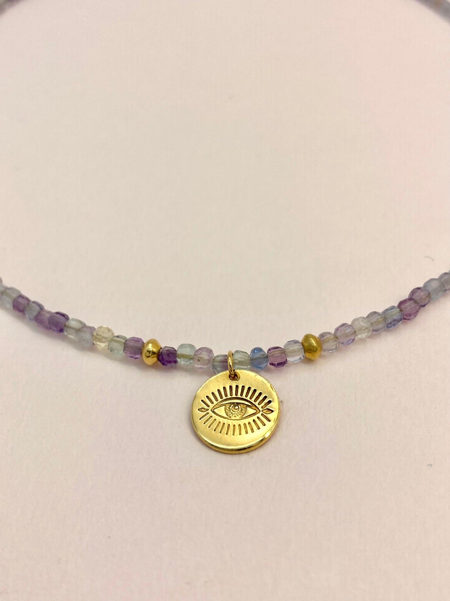 Collier EYE Fluorite