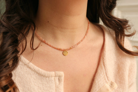 Collier EYE Sunstone