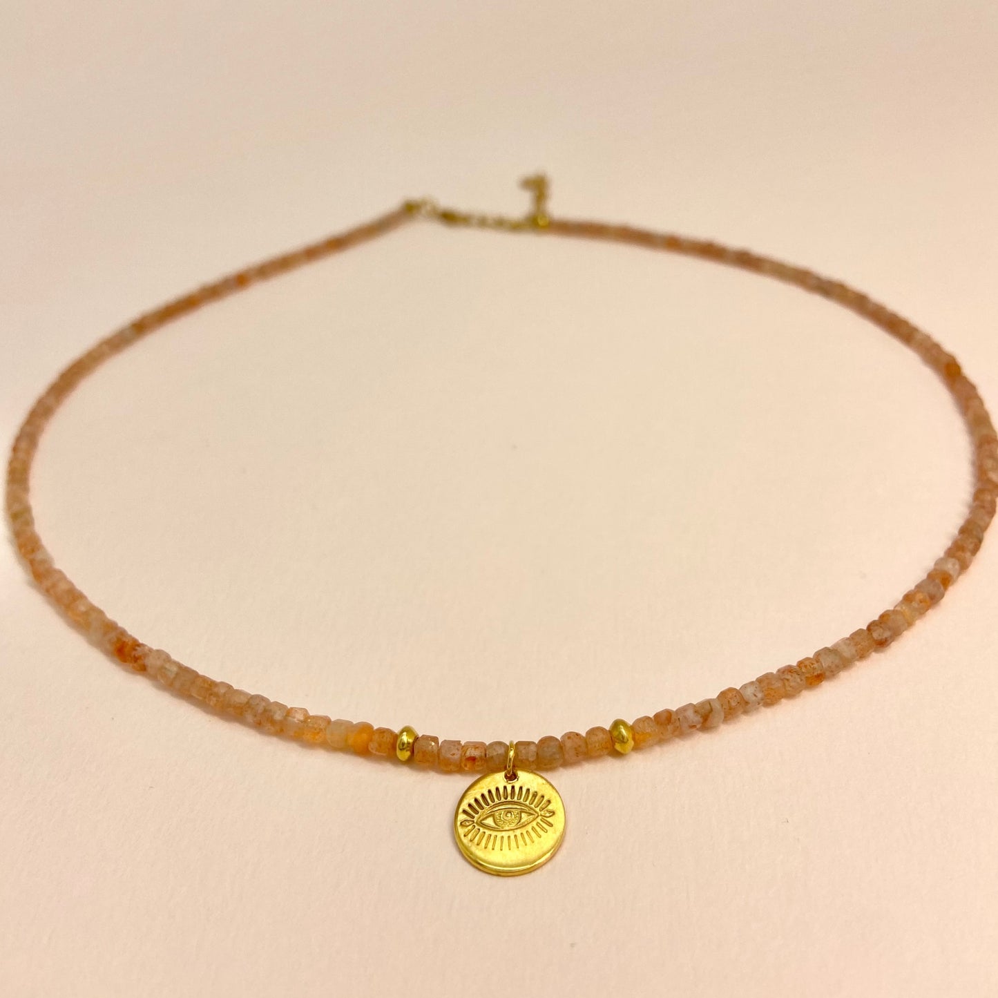 Collier EYE Sunstone