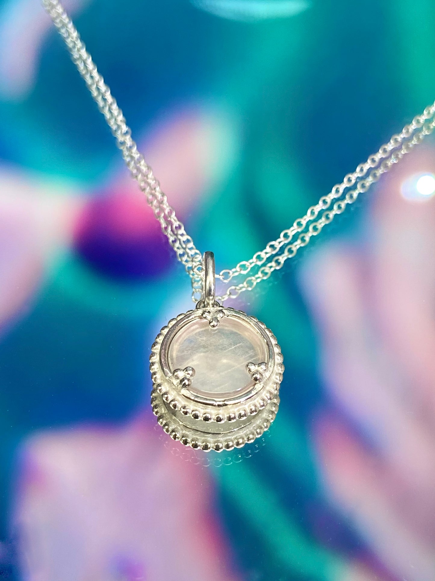 Collier OPUS - Quartz Rose