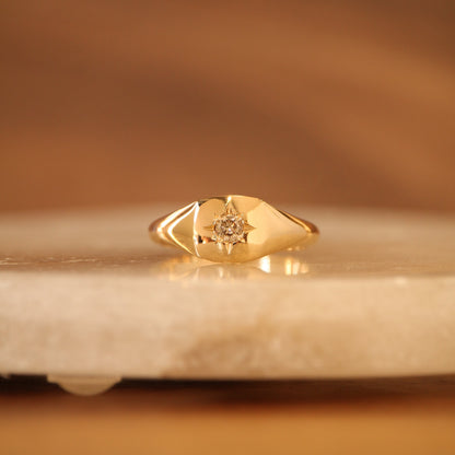 Chevalière ORIS Diamant