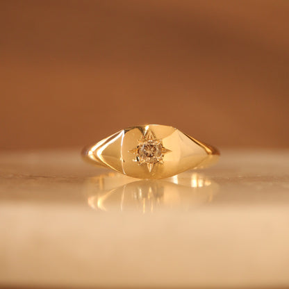 Chevalière ORIS Diamant