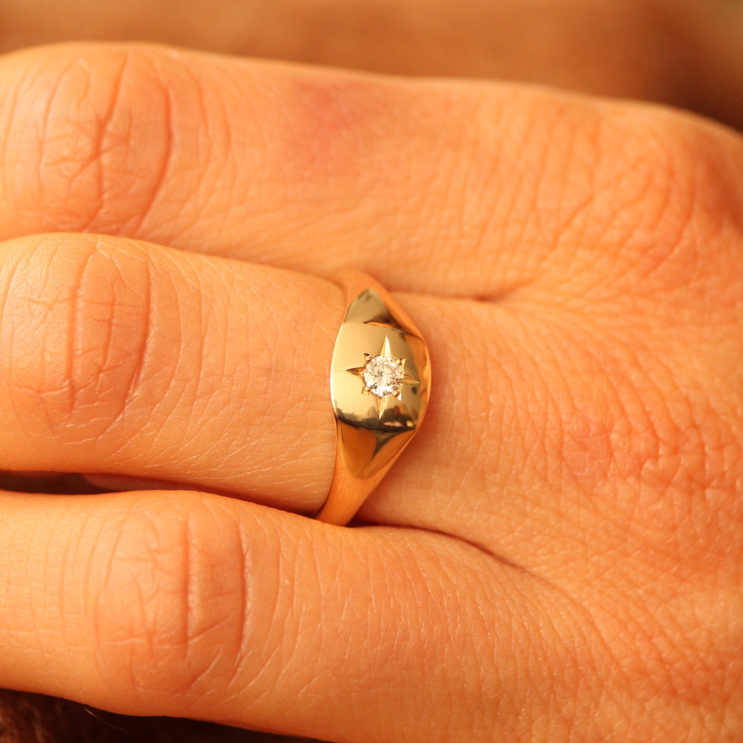 Chevalière ORIS Diamant