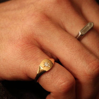 Chevalière ORIS Diamant