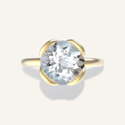 Bague ROSARIS 2 carrat  - Personnalisable