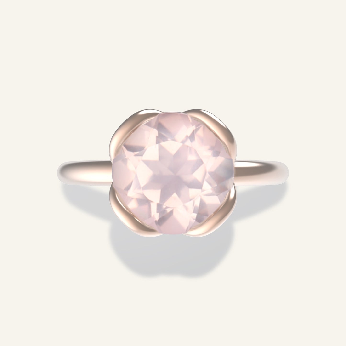 Bague ROSARIS 2 carrat  - Personnalisable