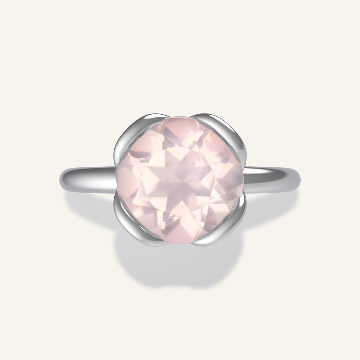 Bague ROSARIS 2 carrat  - Personnalisable