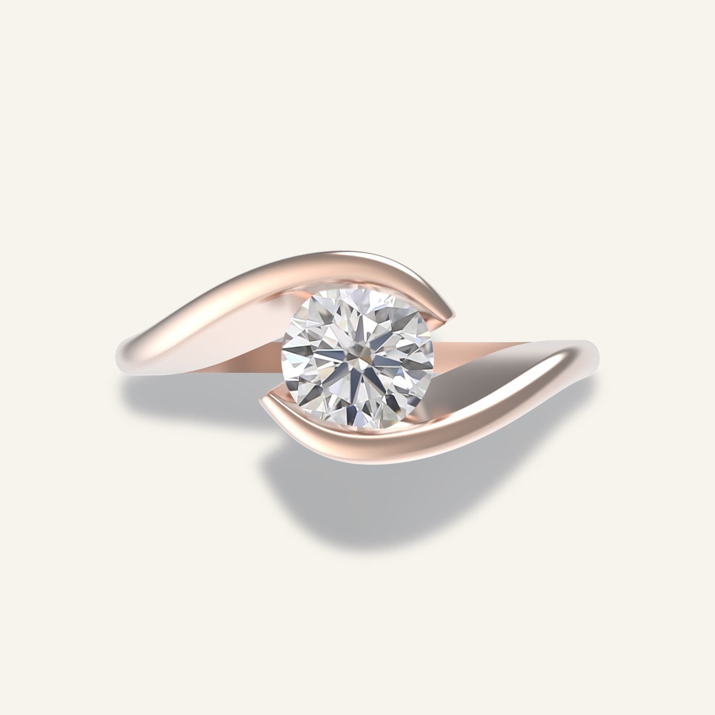 Solitaire SYRA Diamant 0,50 ct