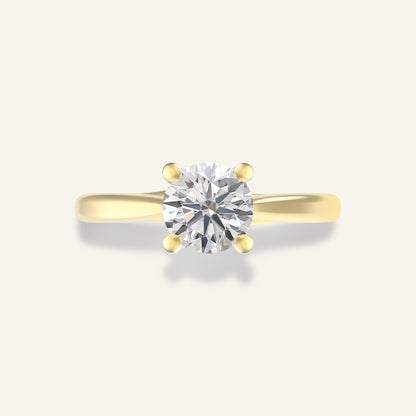Solitaire LYRA Diamant 0,50 ct
