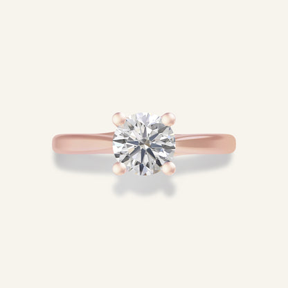 Solitaire LYRA Diamant 0,50 ct