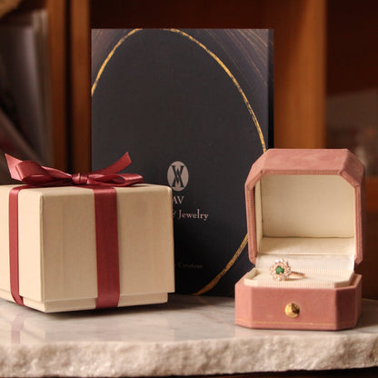 Bague ORION Diamant Ovale 6X4mm