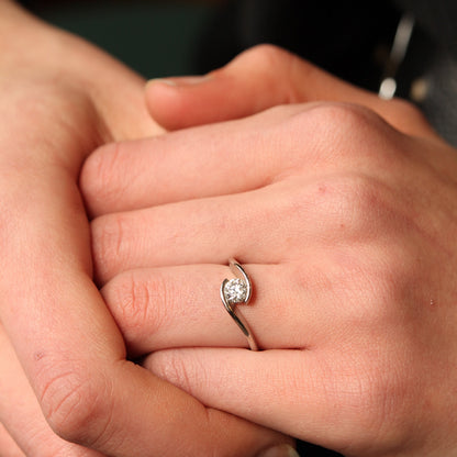 Solitaire SYRA Diamant 0,50 ct