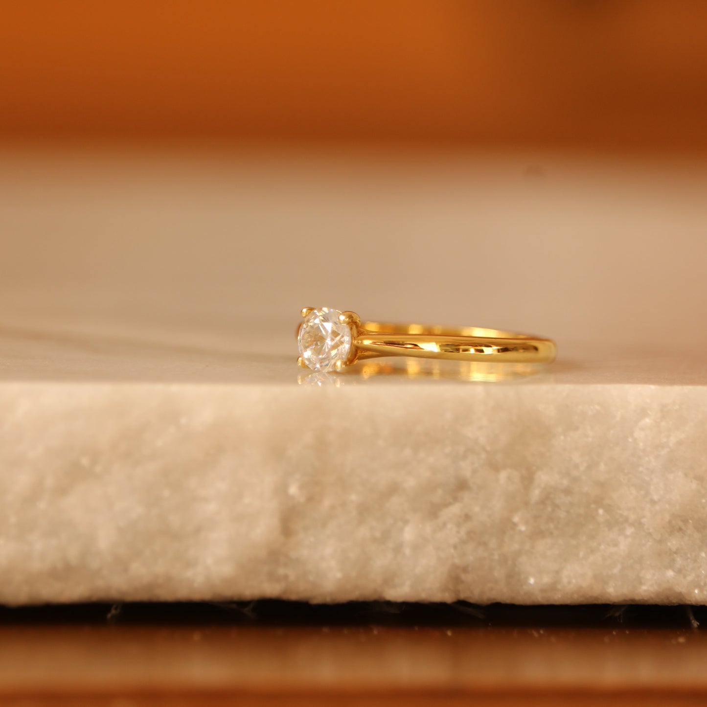 Solitaire LYRA Diamant 0,50 ct