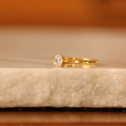 Solitaire LYRA Diamant 0,50 ct