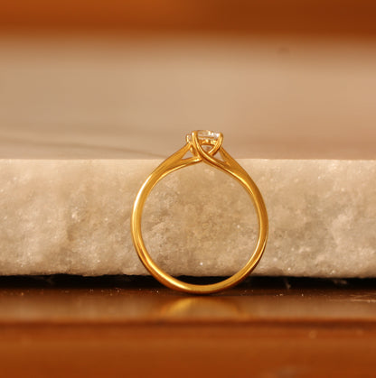 Solitaire LYRA Diamant 0,50 ct
