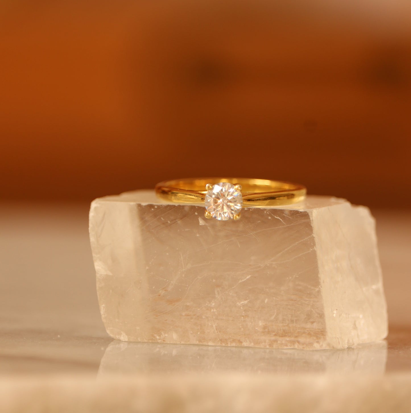 Solitaire LYRA Diamant 0,50 ct