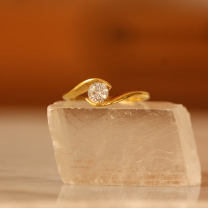 Solitaire SYRA Diamant 0,50 ct