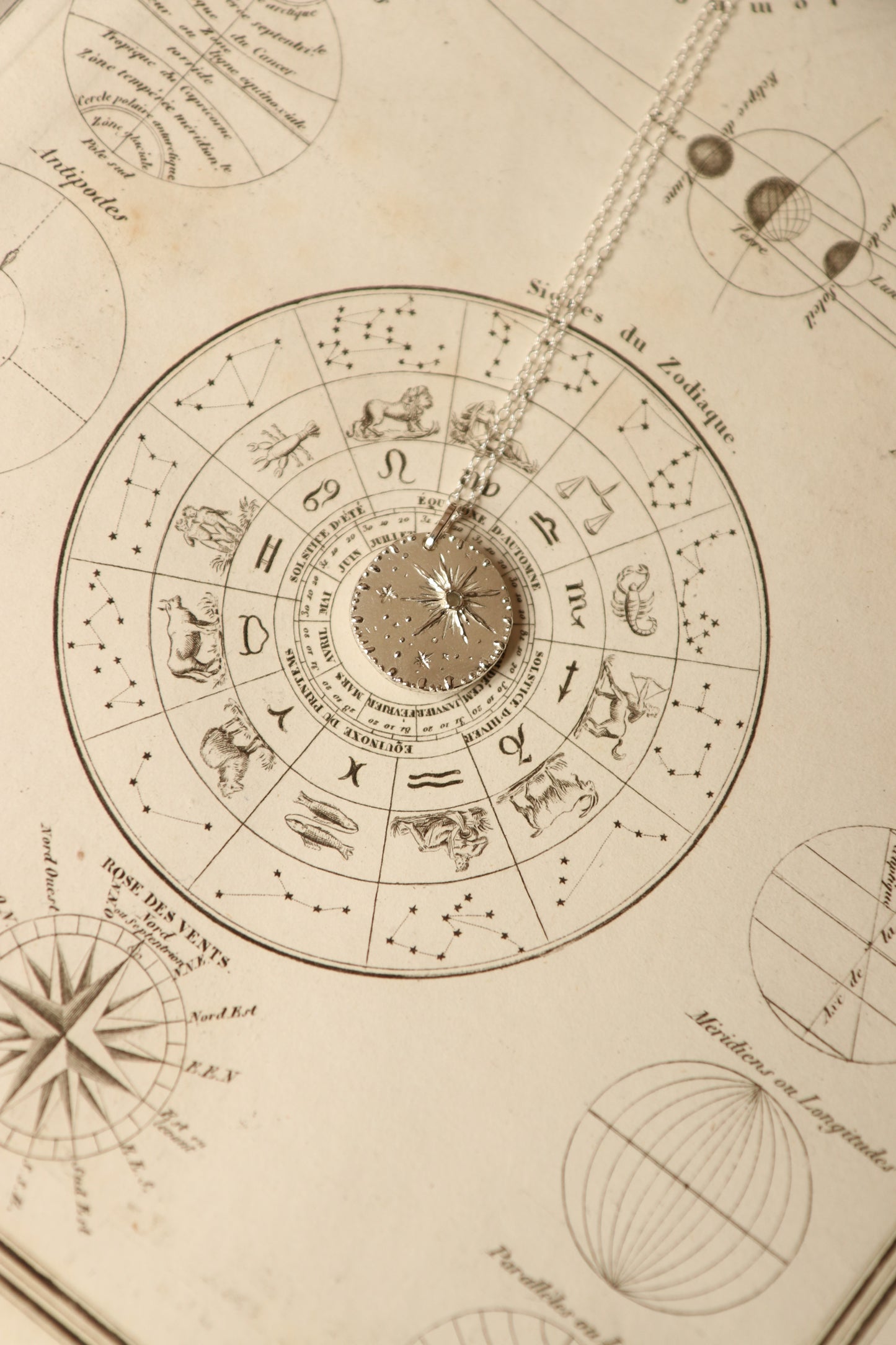 Médaille Céleste - Topaze bleu