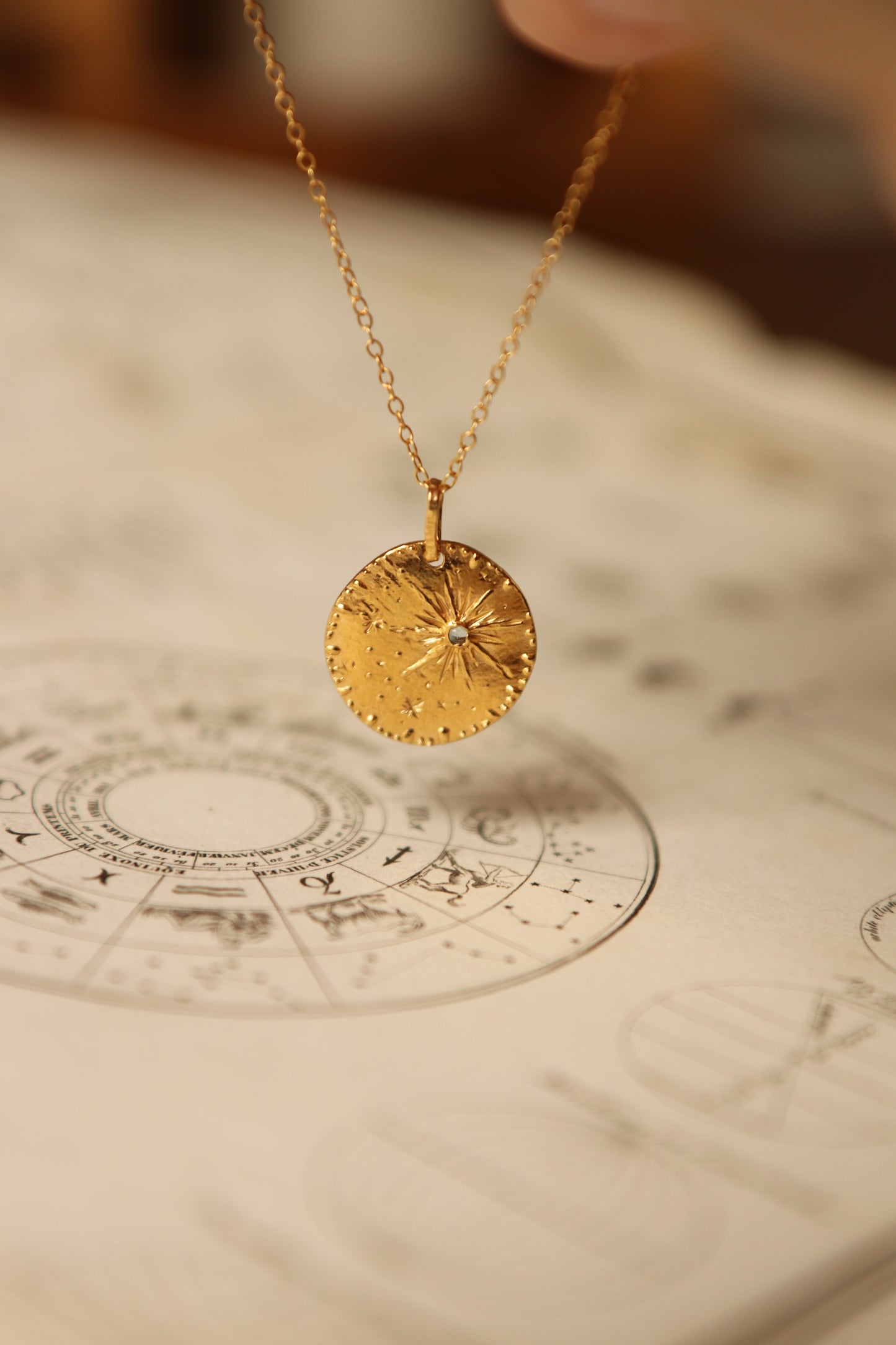 Médaille Céleste - Topaze bleu