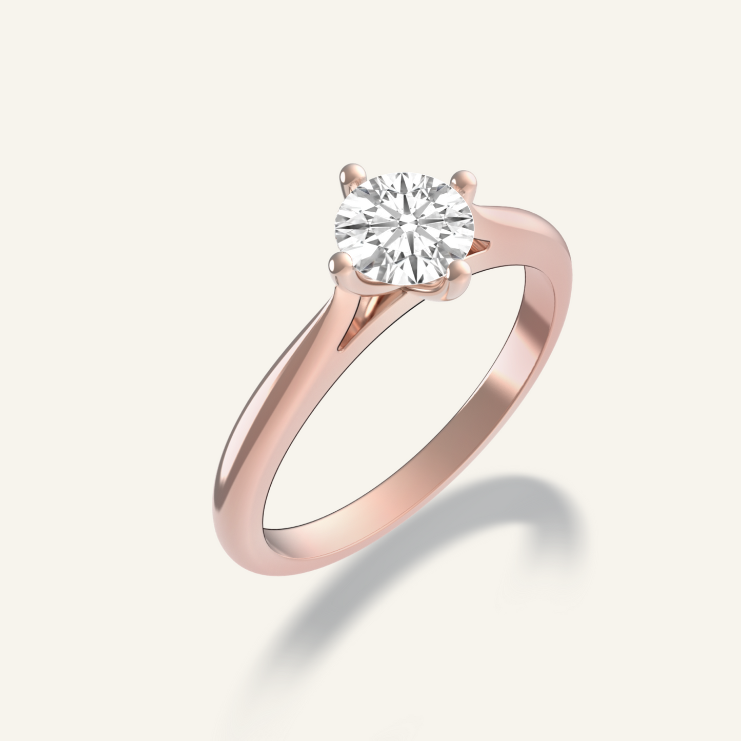 Solitaire JUPITER Diamant  0,50 ct