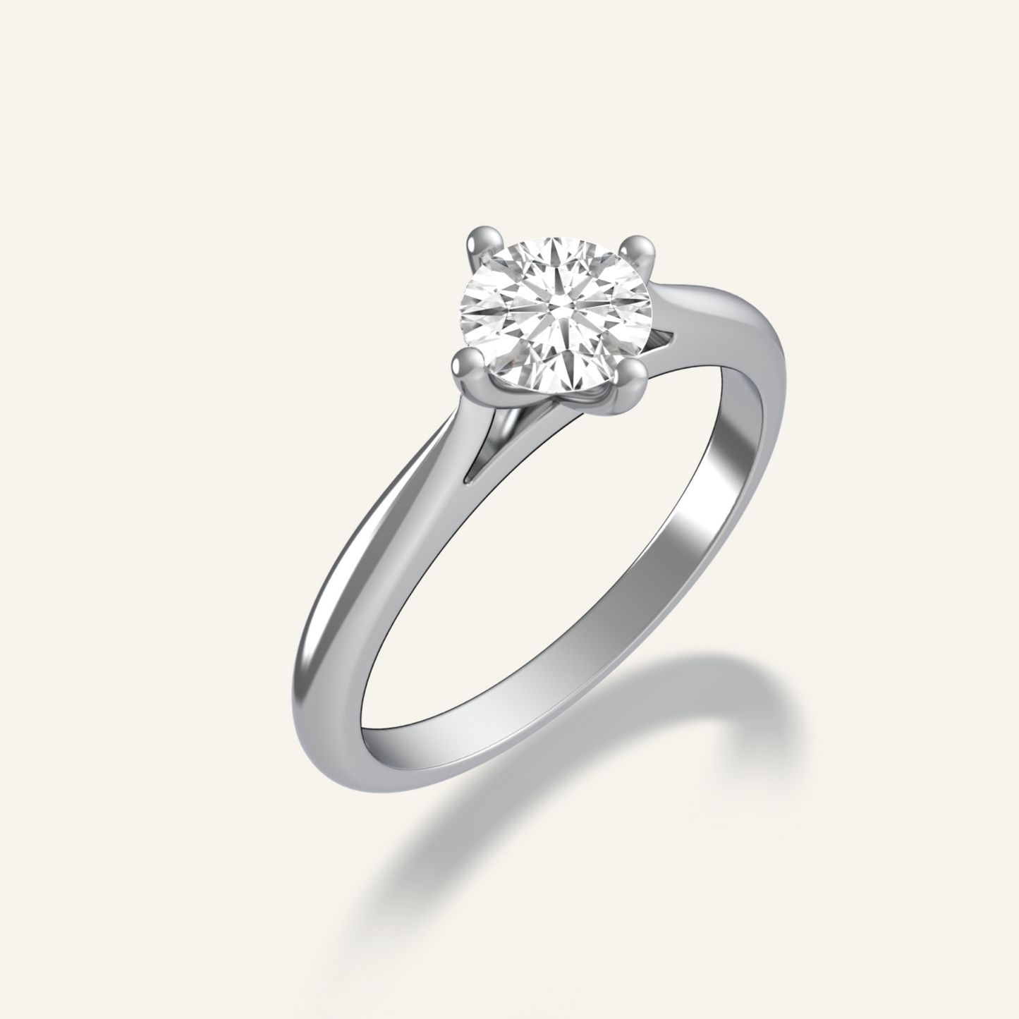 Solitaire JUPITER Diamant  0,50 ct