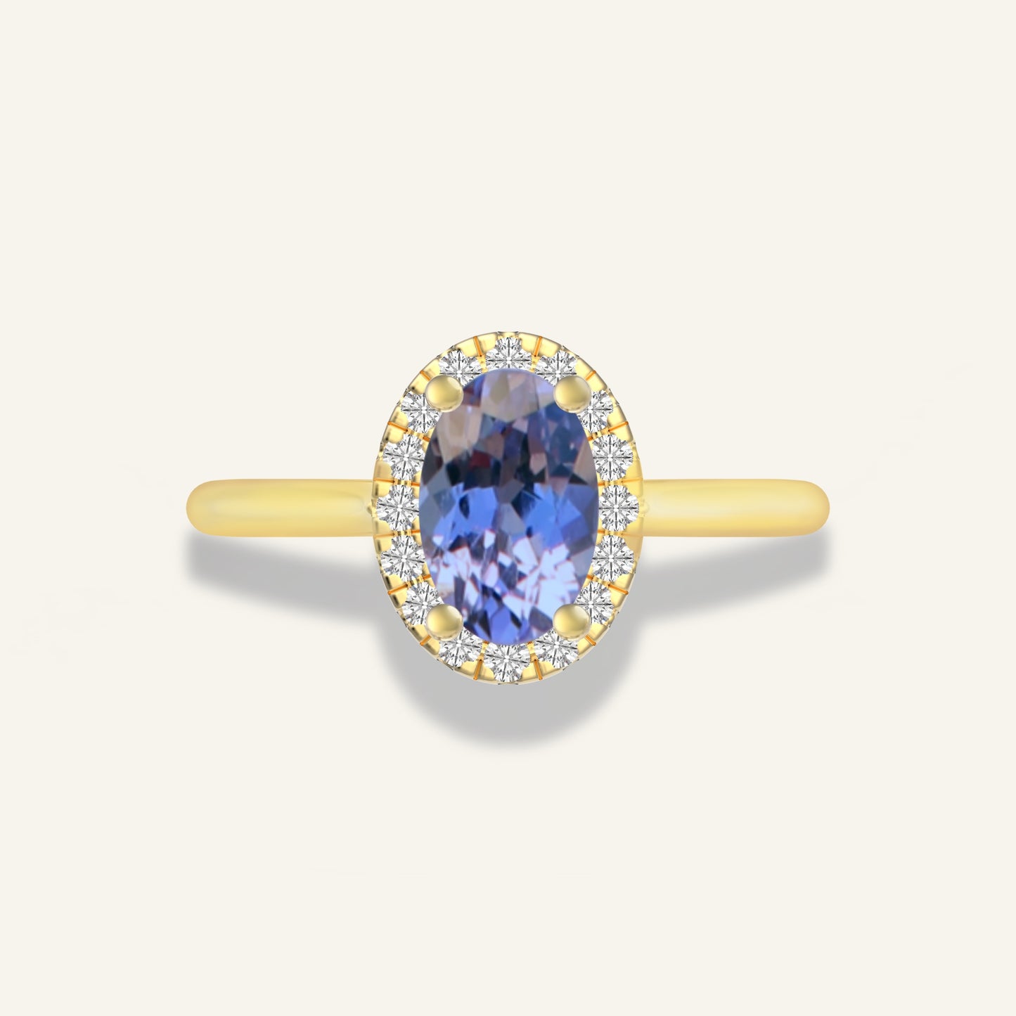 Solitaire ORIA 6x4  - Personnalisable