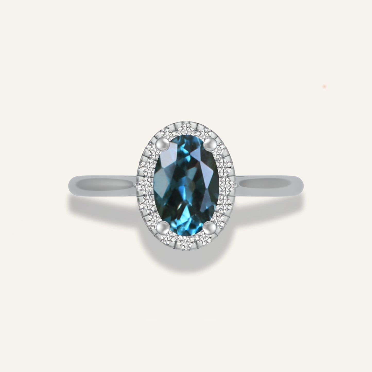 Solitaire ORIA 6x4  - Personnalisable