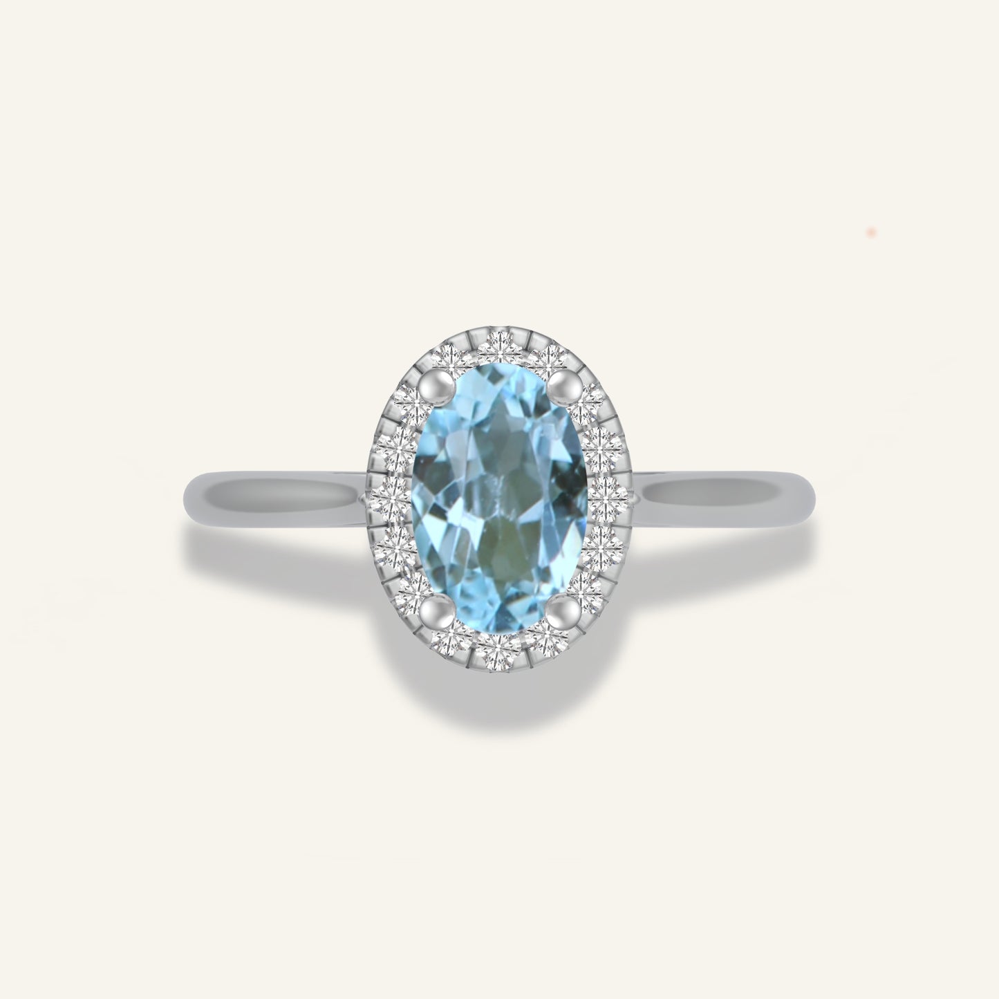 Solitaire ORIA 6x4  - Personnalisable