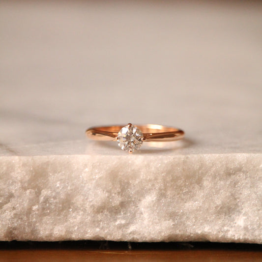 Solitaire JUPITER Diamant  0,50 ct