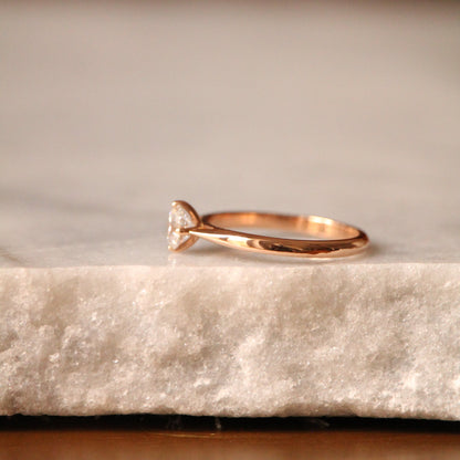 Solitaire JUPITER Diamant  0,50 ct