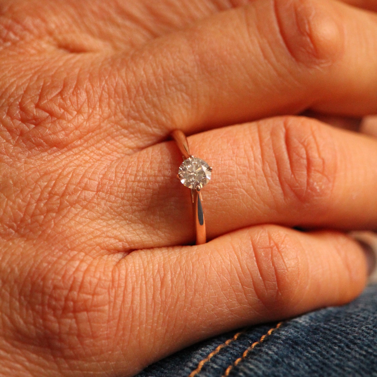 Solitaire JUPITER Diamant  0,50 ct