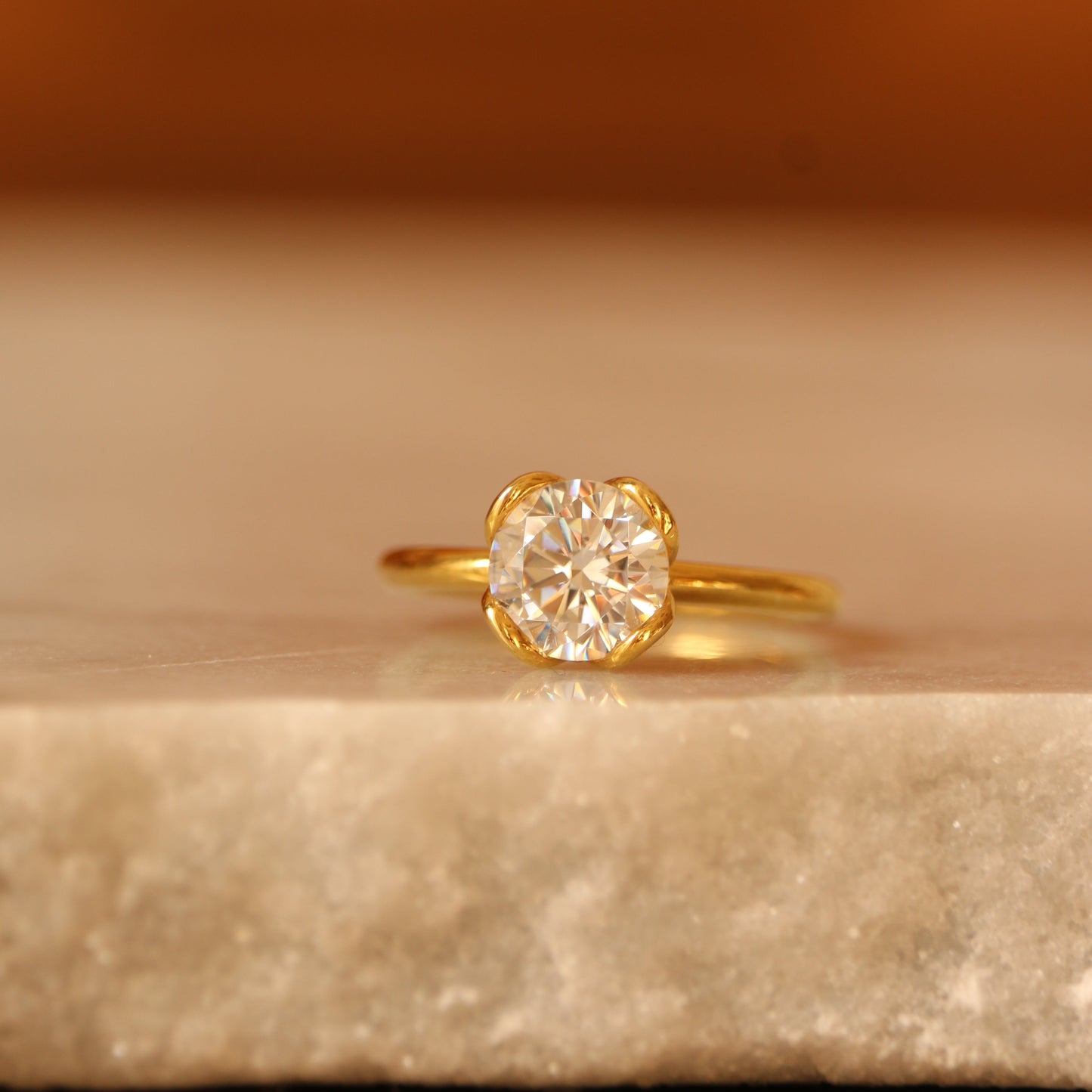 Bague ROSARIS 2 carrat  - Personnalisable