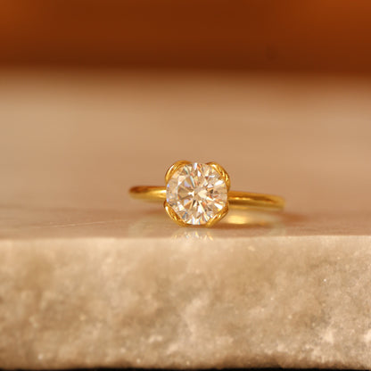 Bague ROSARIS 2 carrat  - Personnalisable