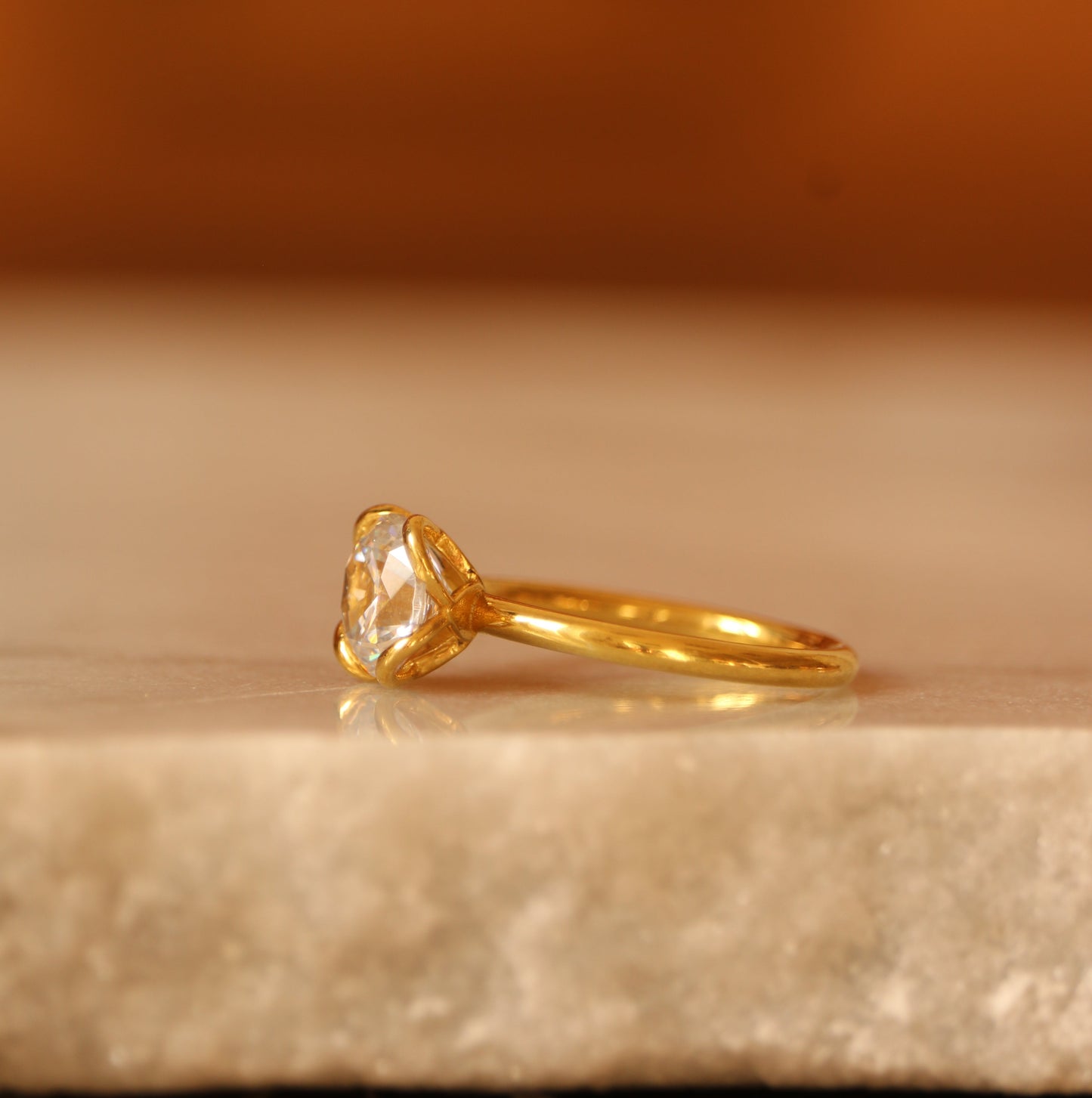 Bague ROSARIS 2 carrat  - Personnalisable