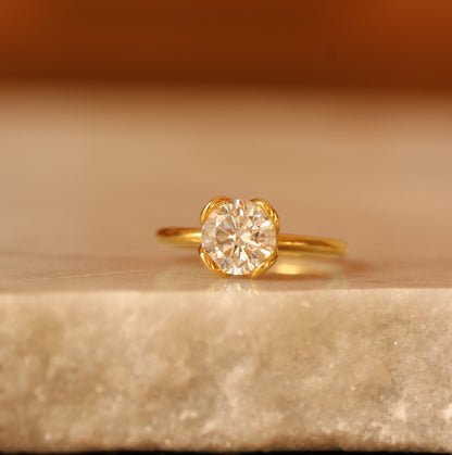 Bague ROSARIS 2 carrat  - Personnalisable