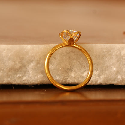 Bague ROSARIS 2 carrat  - Personnalisable